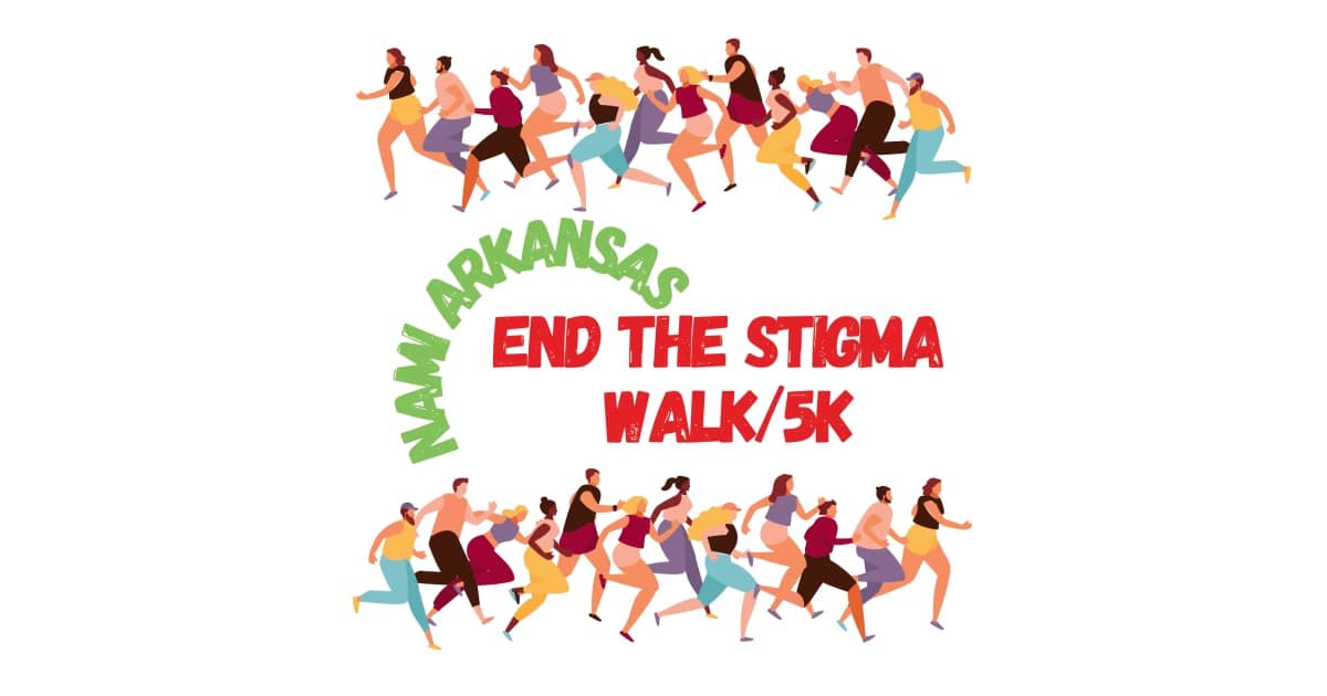 NAMI Arkansas End the Stigma 5K Run/Walk - Northwest Arkansas at Fayetteville