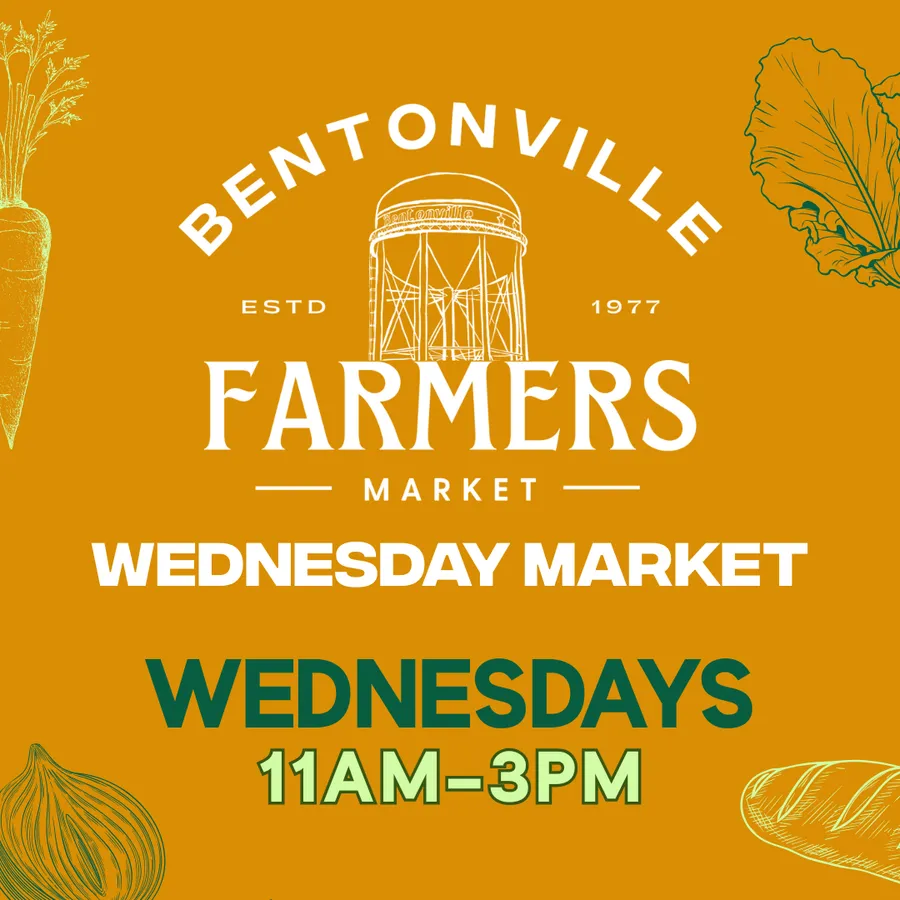 2026 Bentonville Farmers Market - Wednesday Market