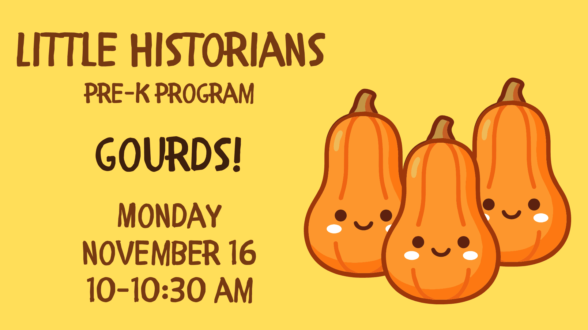 Little Historians: Gourds