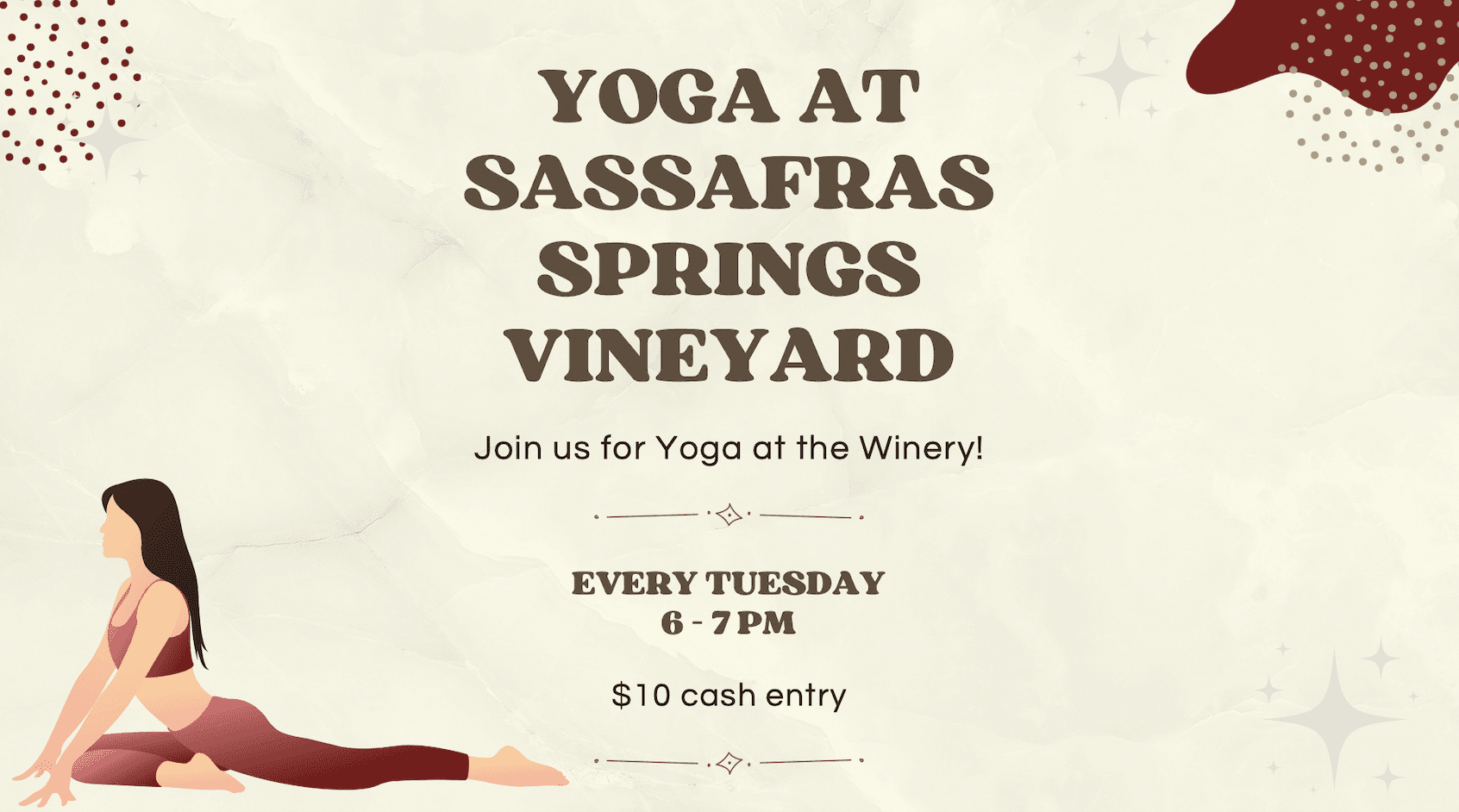 Yoga at Sassafras