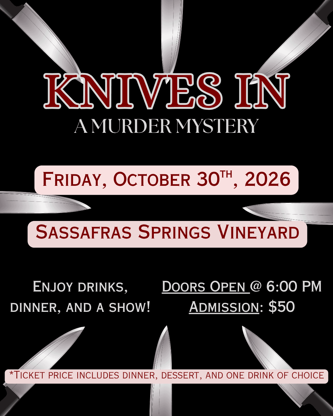 Murder Mystery-Knives out
